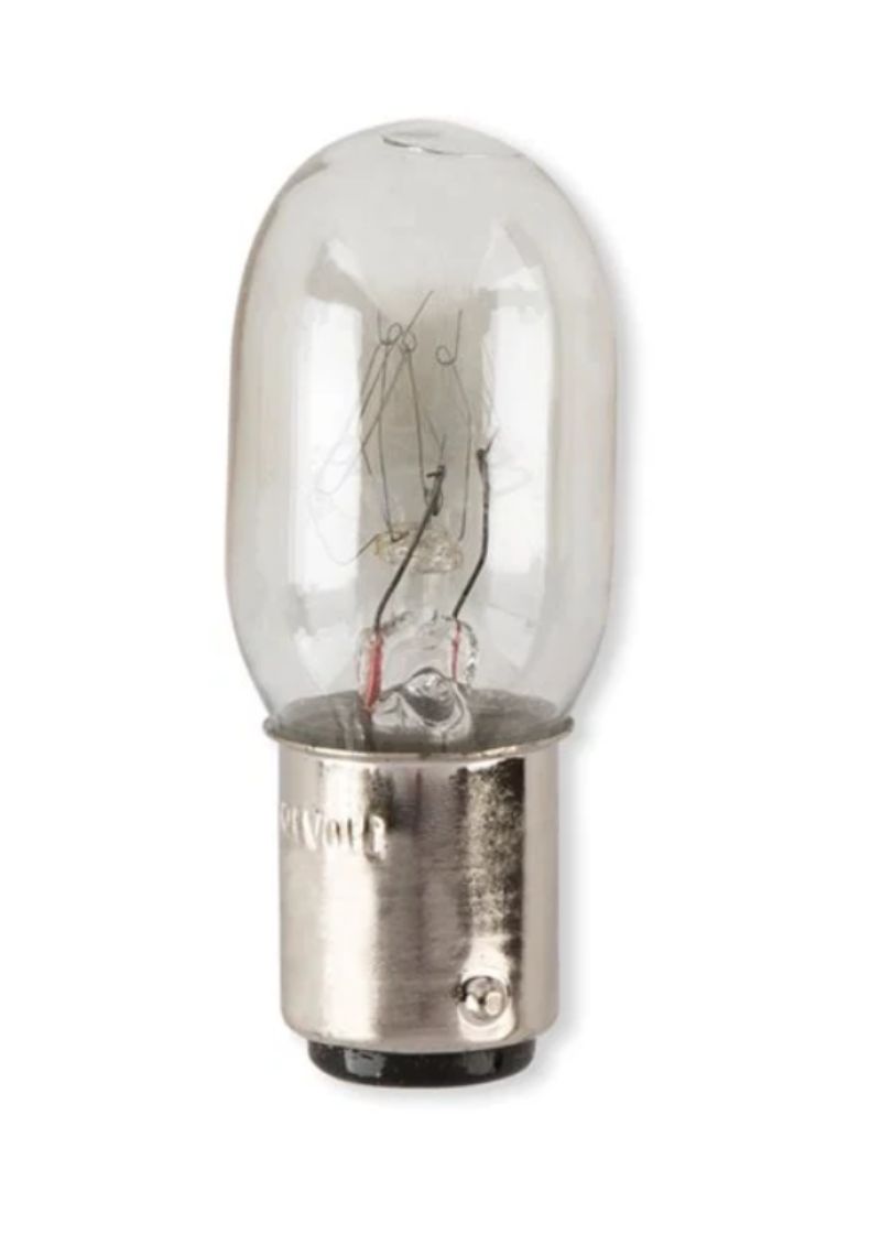 Home Sewing Machine Light Bulb 120V 15W B15 Push-In Base – EPZ Replacement