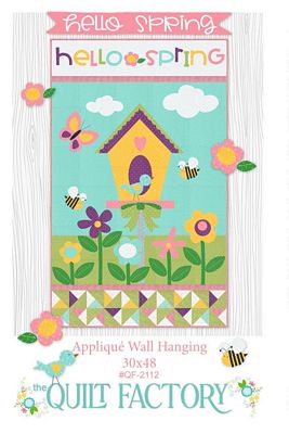 The Quilt Factory Hello Spring Quilt Pattern