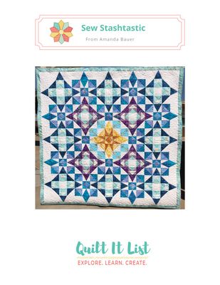 Quilt It List Sew Stashtastic Pattern