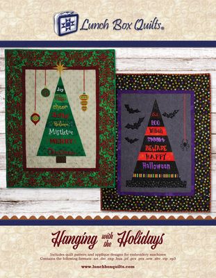 Lunch Box Quilts, LLC Hanging with the Holidays Applique ME
