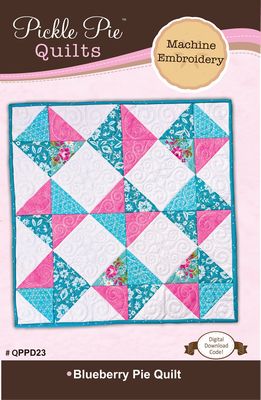 Pickle Pie Designs Blueberry Pie Quilt