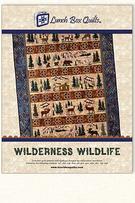 Lunch Box Quilts, LLC Wilderness Wildlife ME Quilt Pattern
