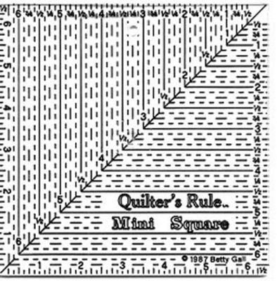 Quilter's Rule Mini-Square 6 1/2 in x 6 1/2 in