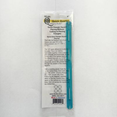 Quilter's Rule Quick Quarter Seam Guide 8in