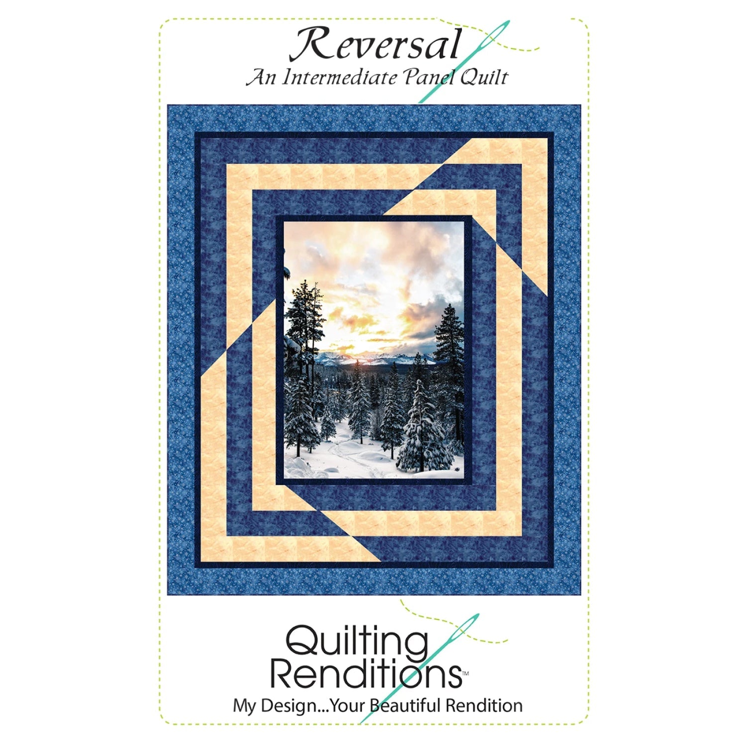 Reversal Panel Quilt Pattern