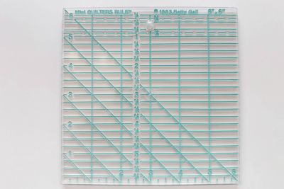 Quilter's Rule Quilter''s Rule Mini Rule Teal 6 in x 6 in