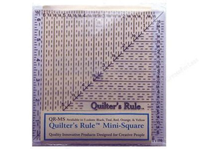 Quilter's Rule Mini Rule 6 in x 6 in