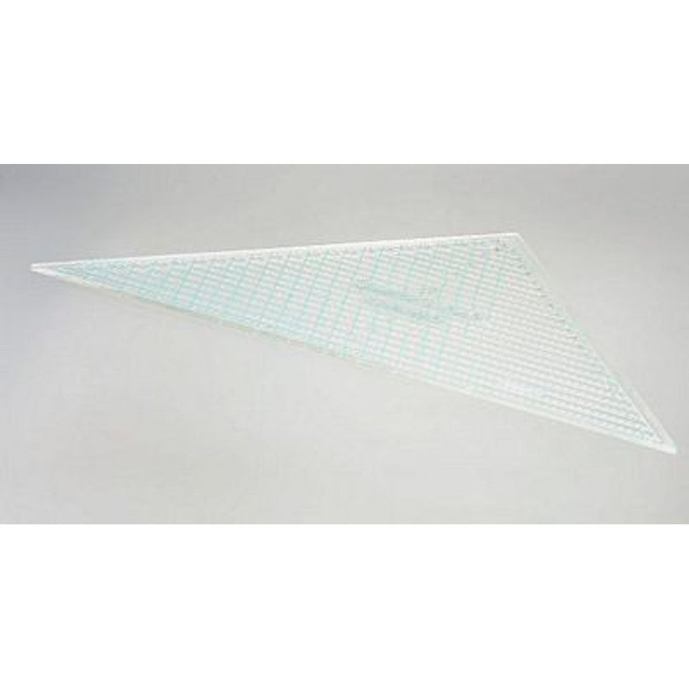Quilter's Rule Quilter''s Rule Right Triangle Teal 12 in x 12 in