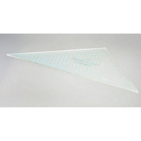 Quilter's Rule Quilter''s Rule Right Triangle Teal 12 in x 12 in