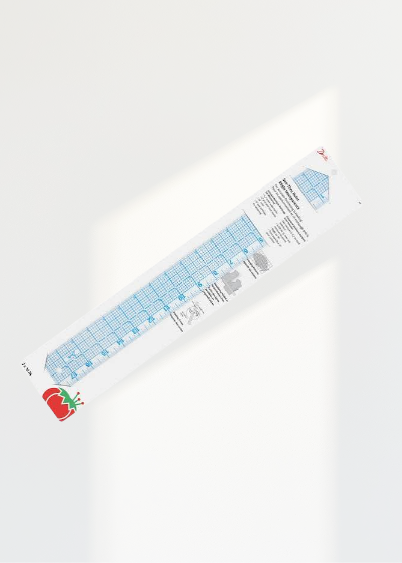 Quilt/Sewing See-Thru Marking Ruler - 18" x 2"