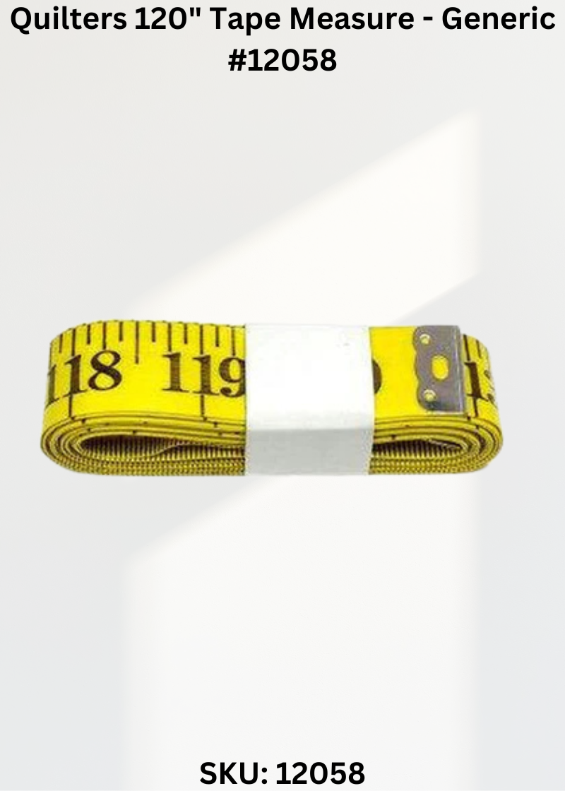 Quilters 120" Tape Measure - Generic #12058