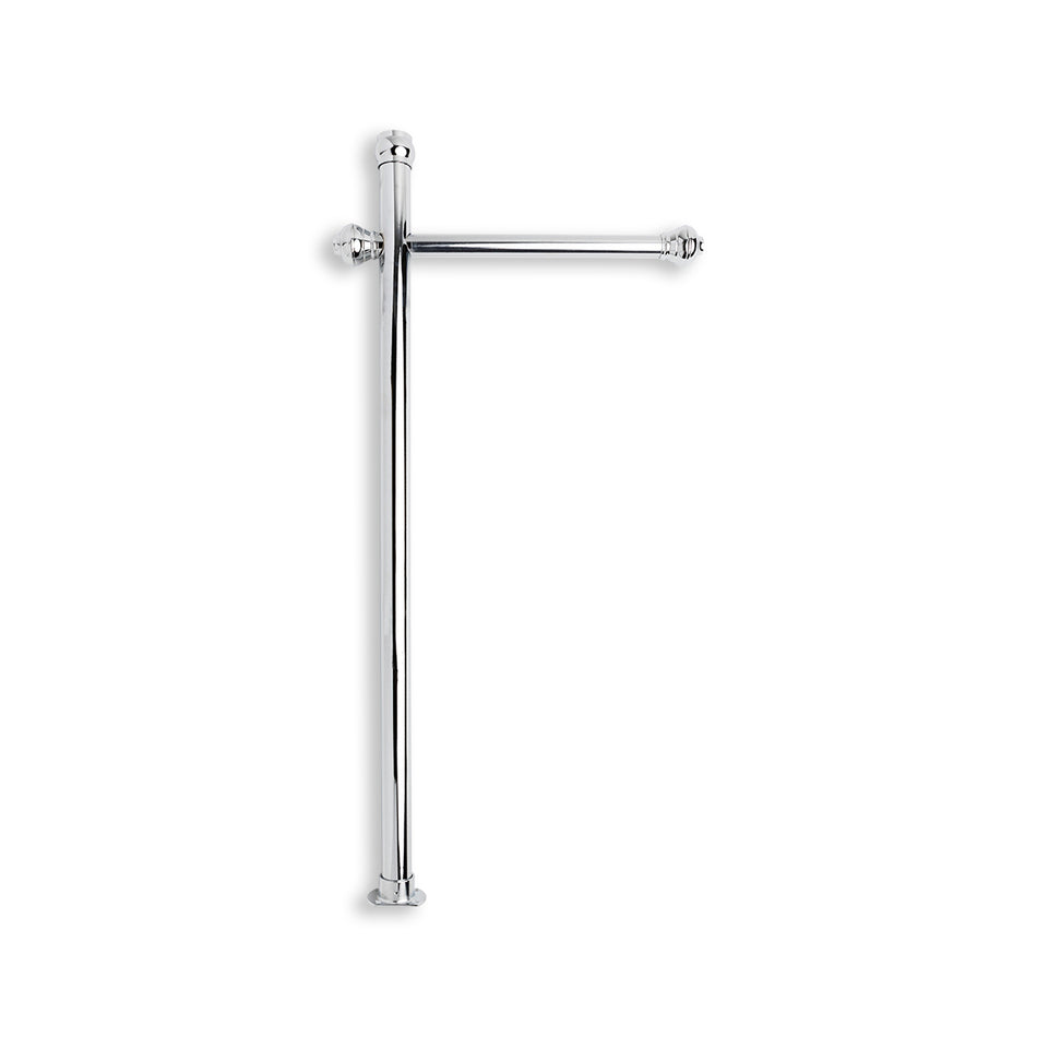 Half Tee Style Front Counter Rack - 36" X 16" - Chrome