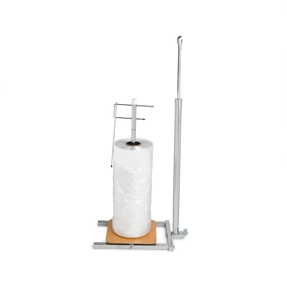 RACK FORCE Industrial Poly Garment One-Roll Bagger - 18" X 13"