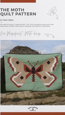 Rope and Anchor Trading Co The Moth Quilt Pattern