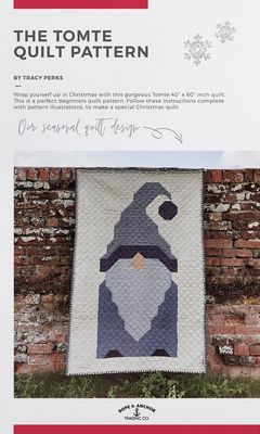 Rope and Anchor Trading Co Tomte Quilt Pattern