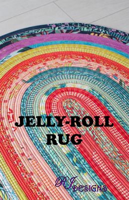 R.J.Designs Jelly Roll Rug Pattern