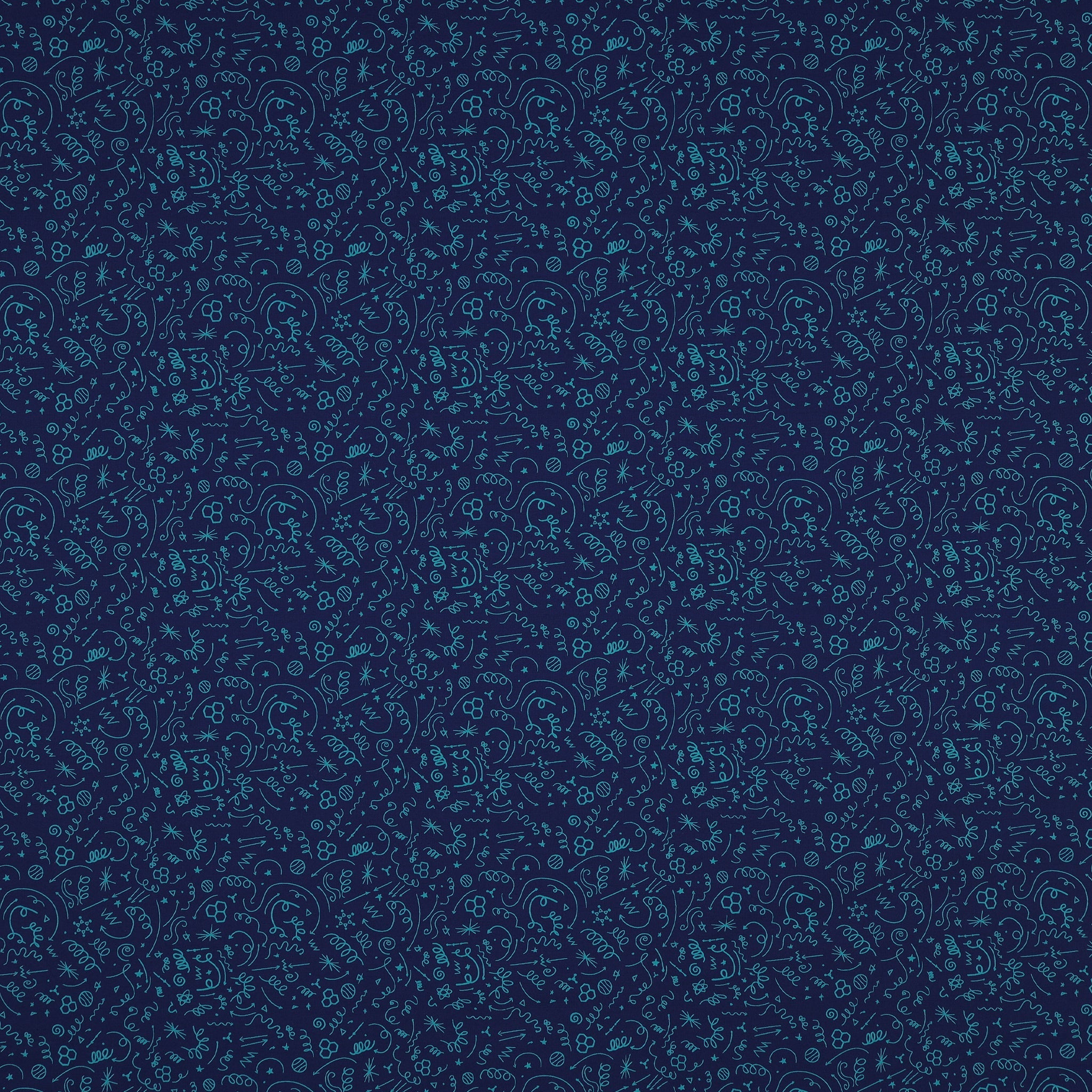 Rocket Science Fabric Collection - Lab Doodles