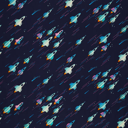 Rocket Science Fabric Collection - Rocket Ride
