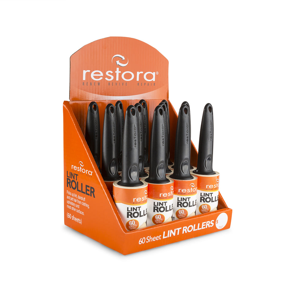 Restora Lint Removers W/ Handles - 12/Box