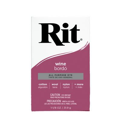 Rit Dye Powder wine