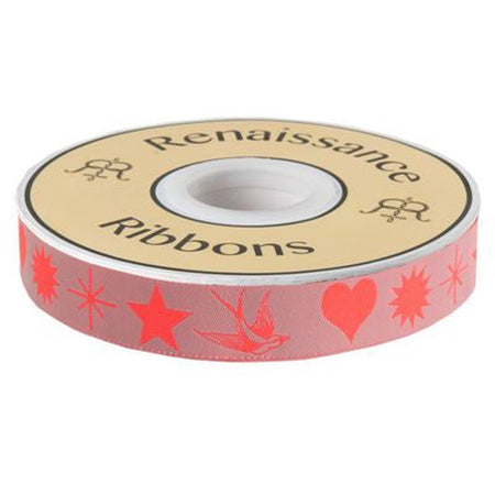 Renaissance Ribbons Fairy Flakes Ribbon in Cosmic 7/8in