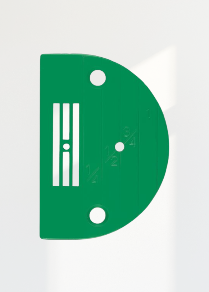 Regular Non-Stick Needle Plate with Line Gauge (52032LGT) – Sewing Machine Replacement Part