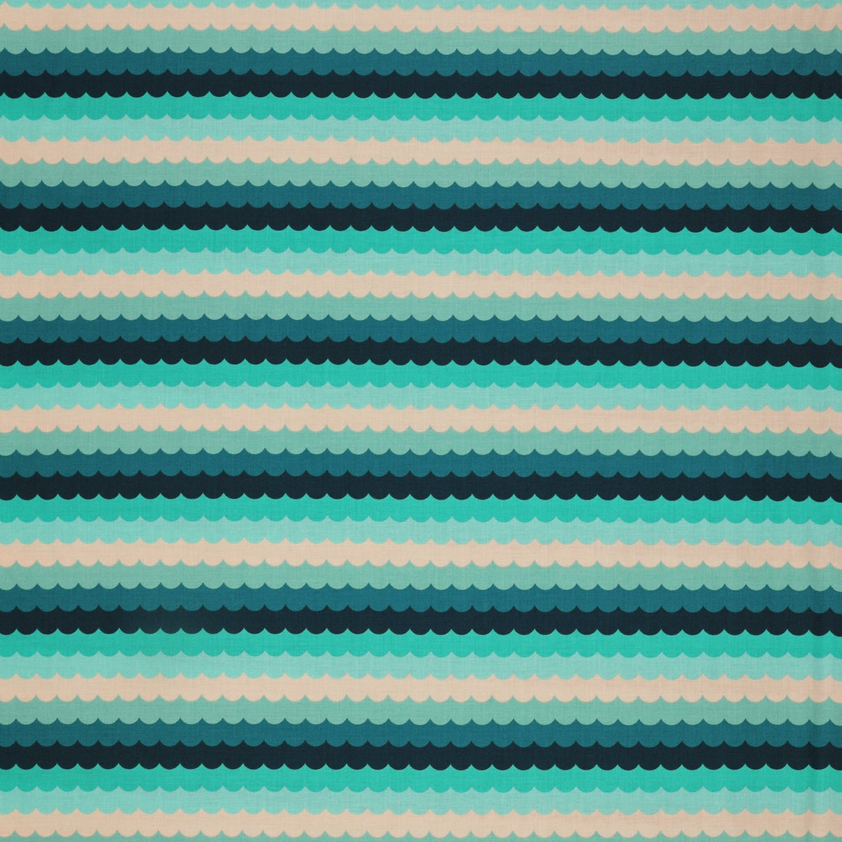 Poolside Too Fabric Collection - Umbrella Scallops Peacock