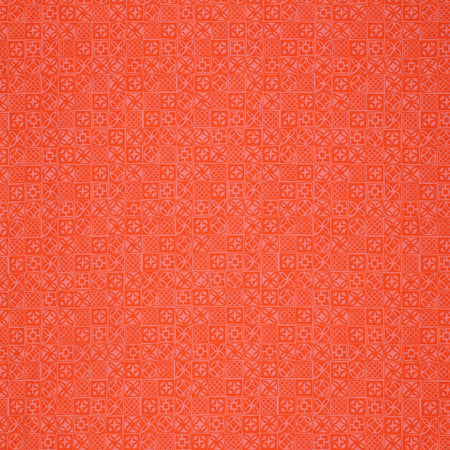Poolside Too Fabric Collection - Architectural Blocks Goldfish
