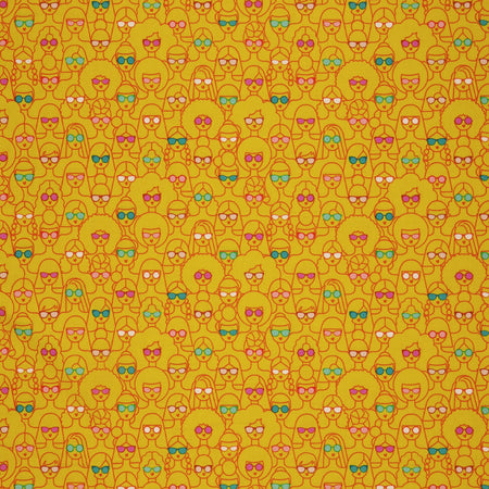 Poolside Too Fabric Collection - Shine Girl, Shine Golden Hour