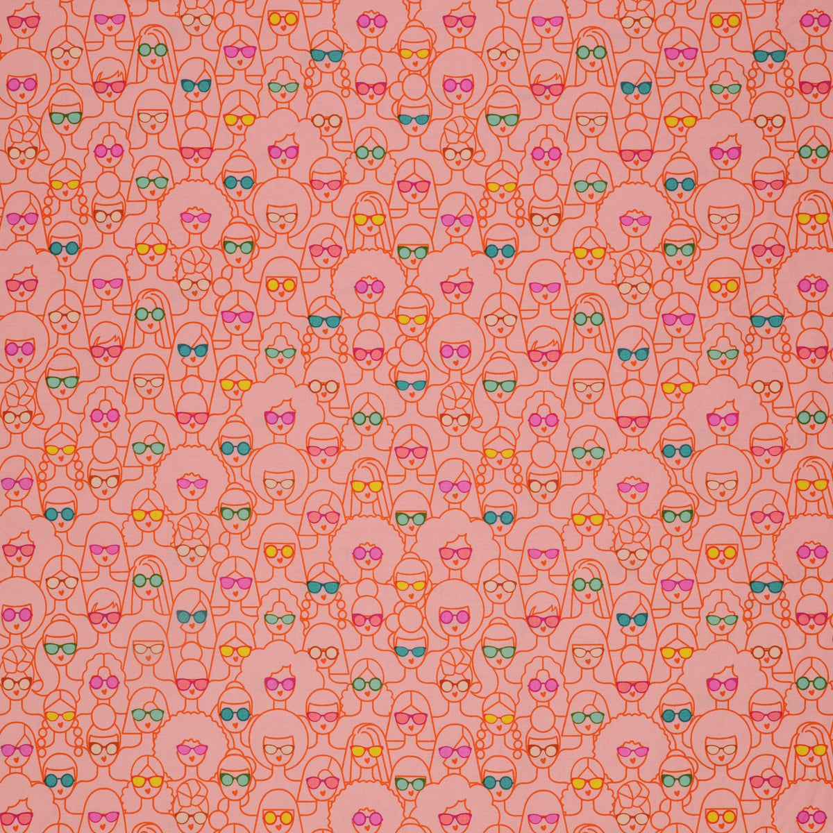 Poolside Too Fabric Collection - Shine Girl, Shine Balmy