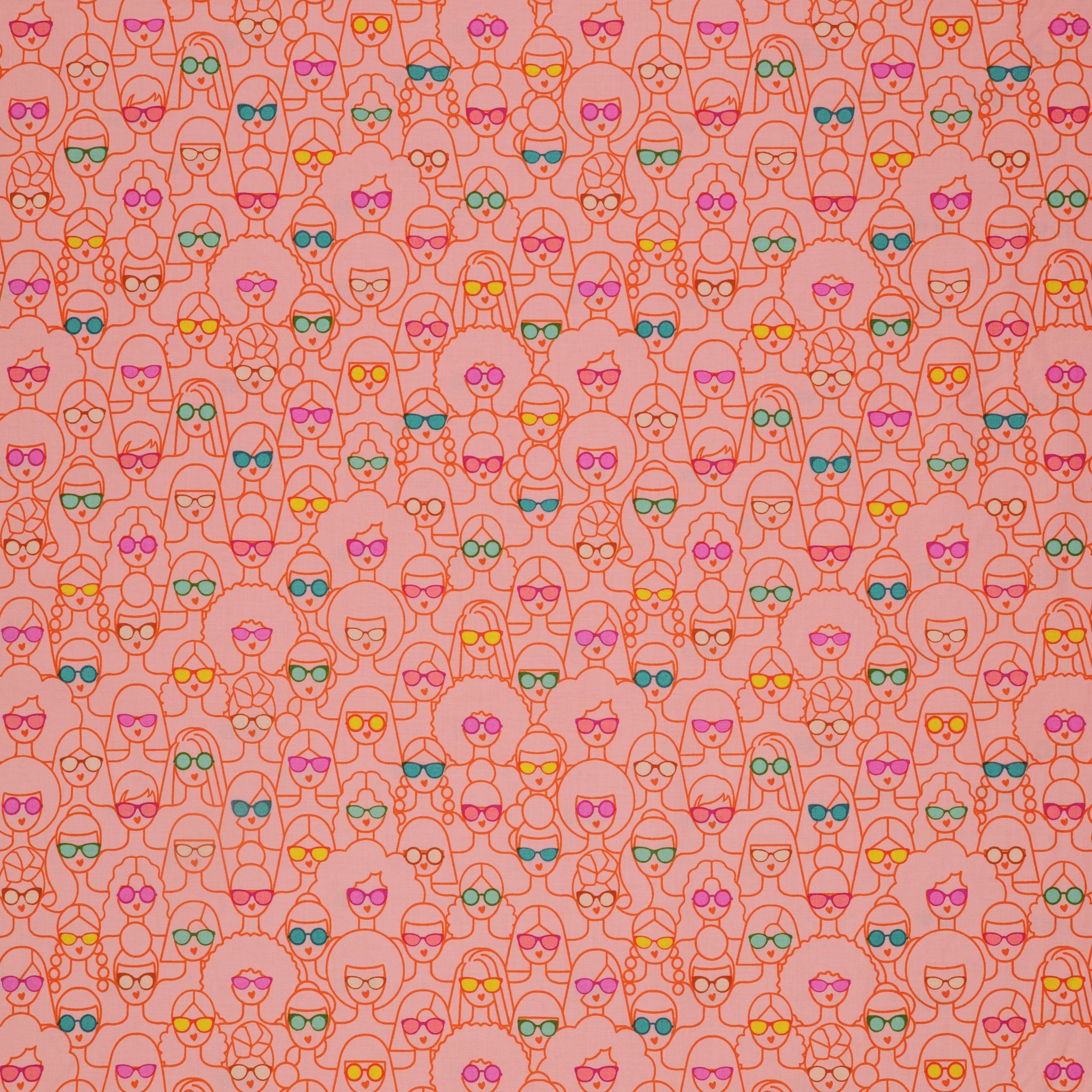 Poolside Too Fabric Collection - Shine Girl, Shine Balmy
