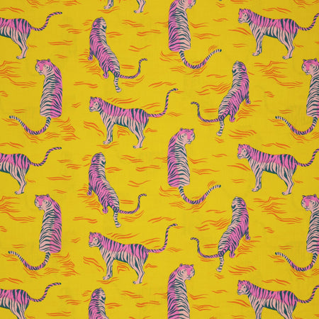 Poolside Too Fabric Collection - Tigress Golden Hour