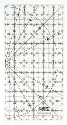 Olfa Frosted Ruler 6 in x 12 in