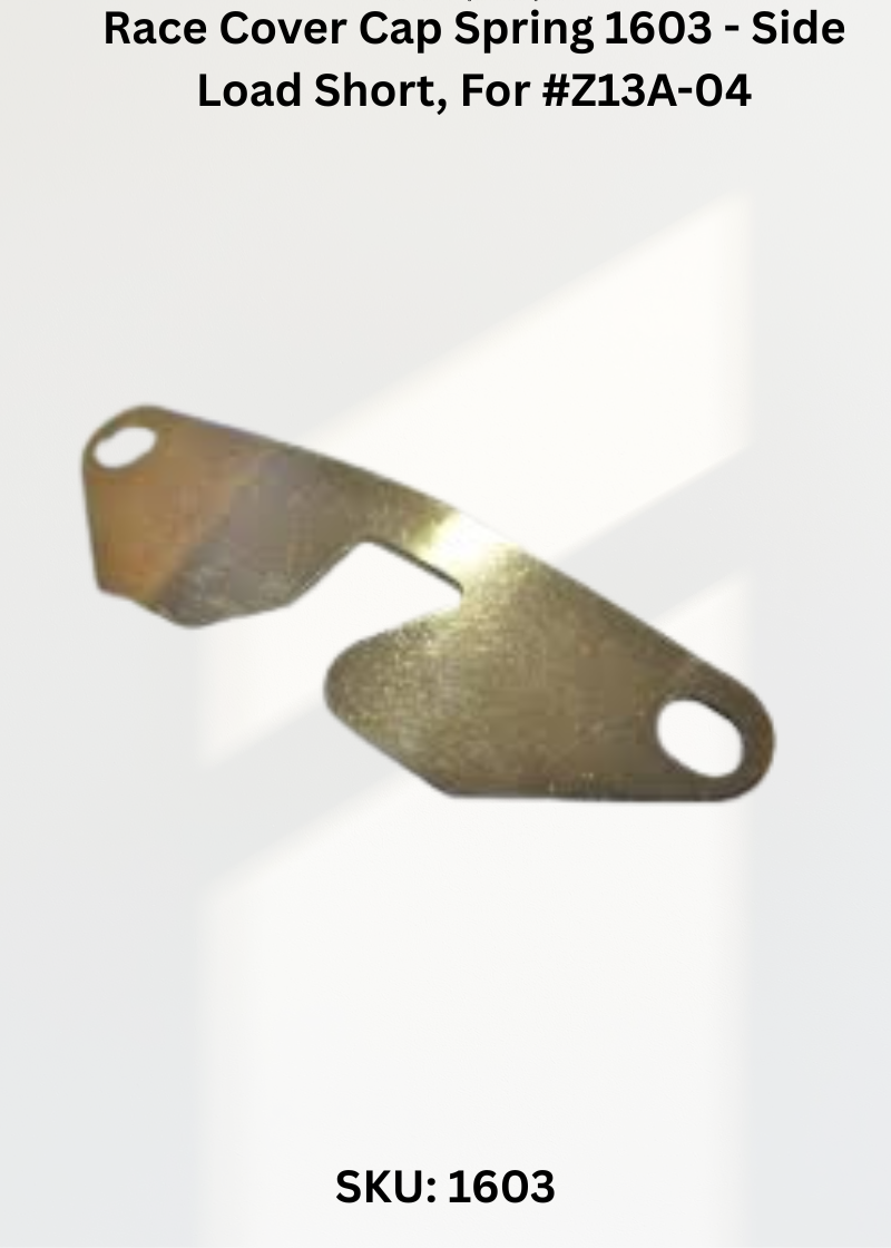 Race Cover Cap Spring 1603 - Side Load Short, For #Z13A-04
