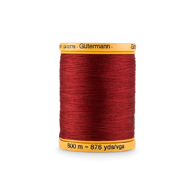 Gutermann 50 WT Natural All-Purpose 100% Cotton Thread - Tex 20 - 876 yds.