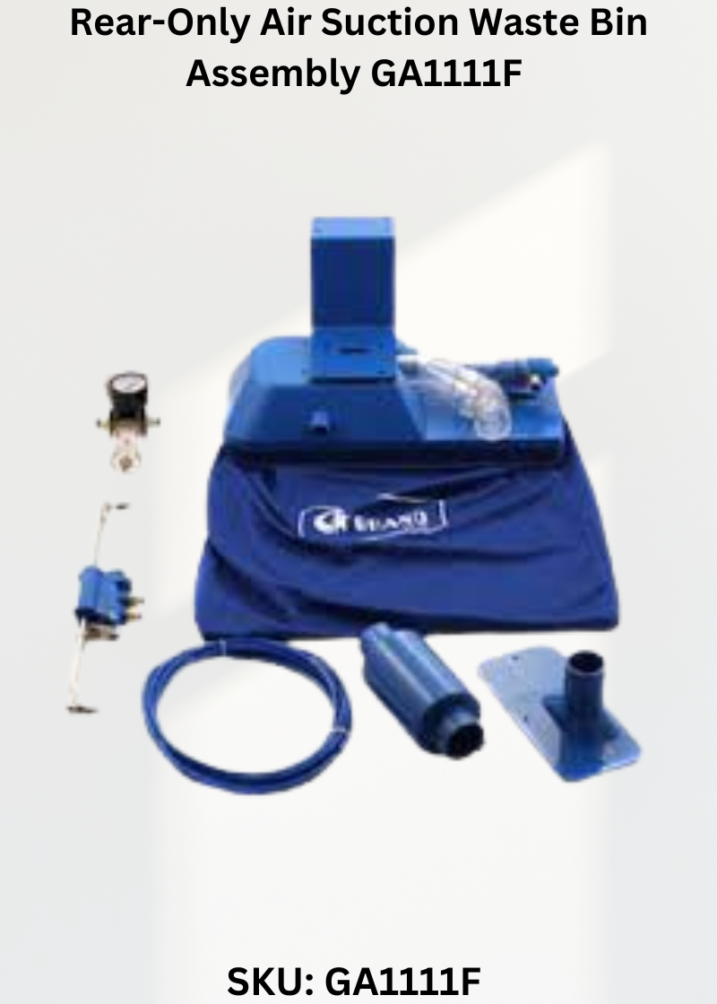Rear-Only Air Suction Waste Bin Assembly GA1111F for Juki Sewing Machines