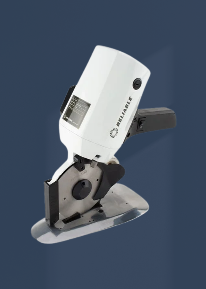 Reliable 1500FR Octogonal Round Knife Cloth Cutting Machine - 4"