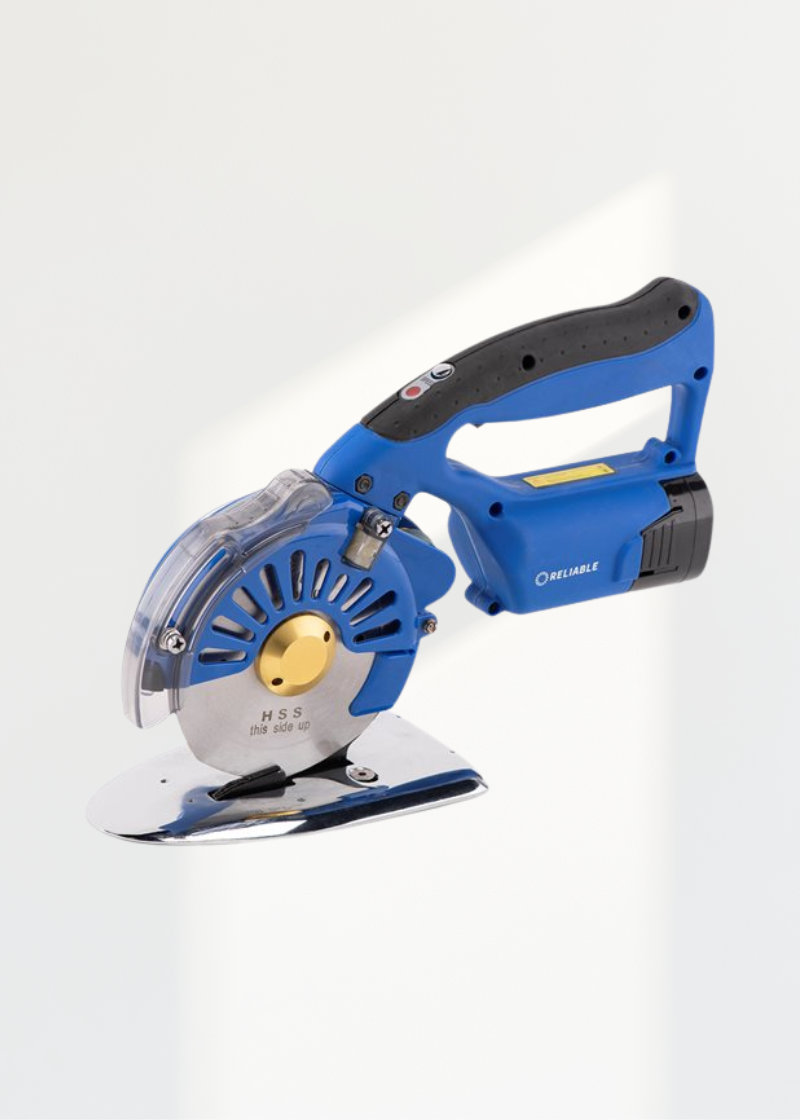 Reliable 2000FR Round Cordless Cloth Cutting Machine - 4"