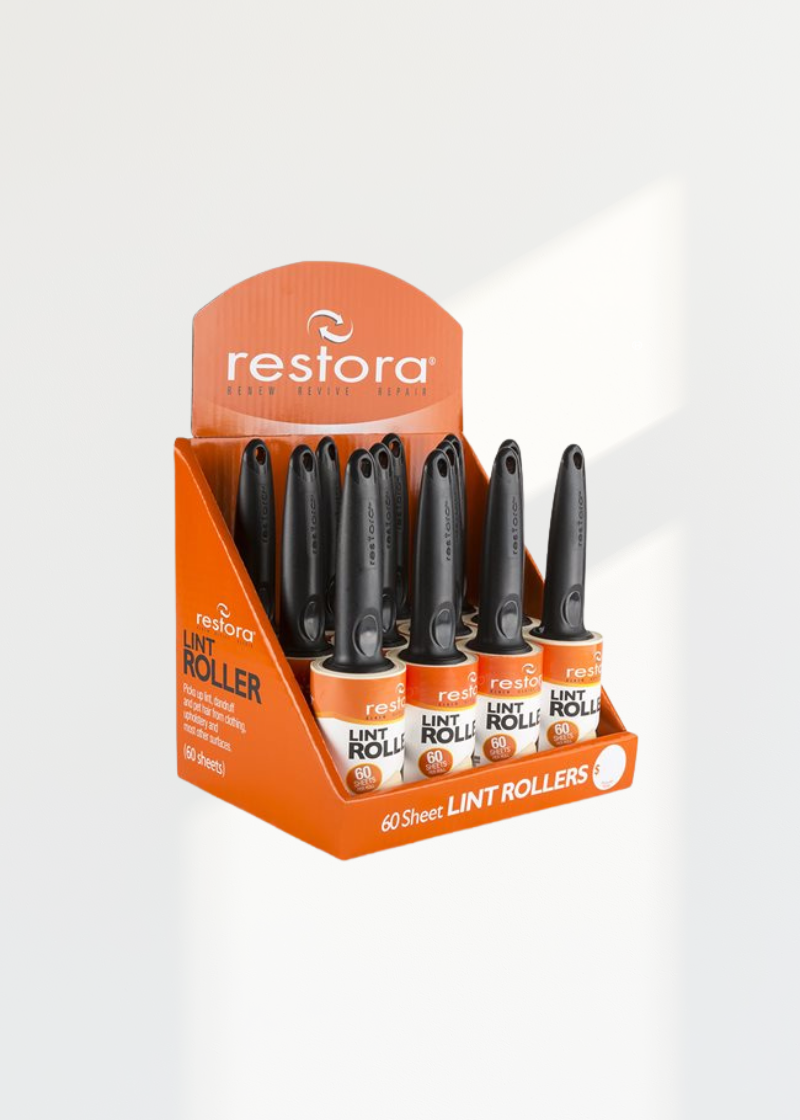 Restora Lint Removers W/ Handles - 12/Box