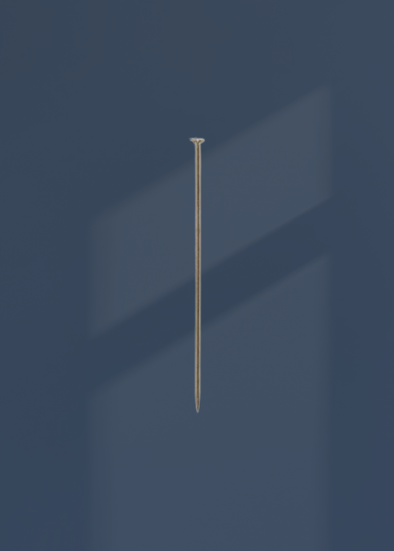 Brass Dressmaker Pins - #20 - 1 1/4" x 0.025" - 200/Pack