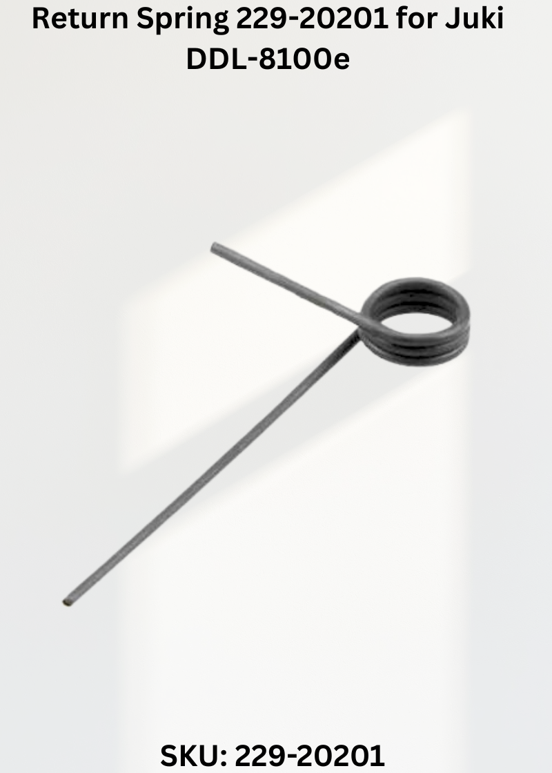 Return Spring 229-20201 for Juki DDL-8100e