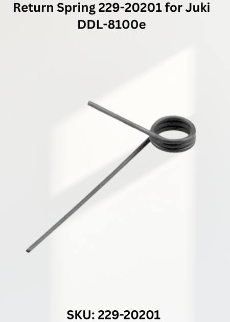 Return Spring 229-20201 for Juki DDL-8100e