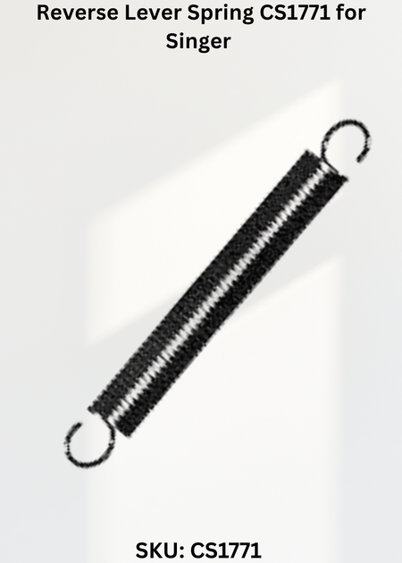 Reverse Lever Spring CS1771 for Singer 132B, 132K, 133K and Seiko Sk-2B Sewing Machines