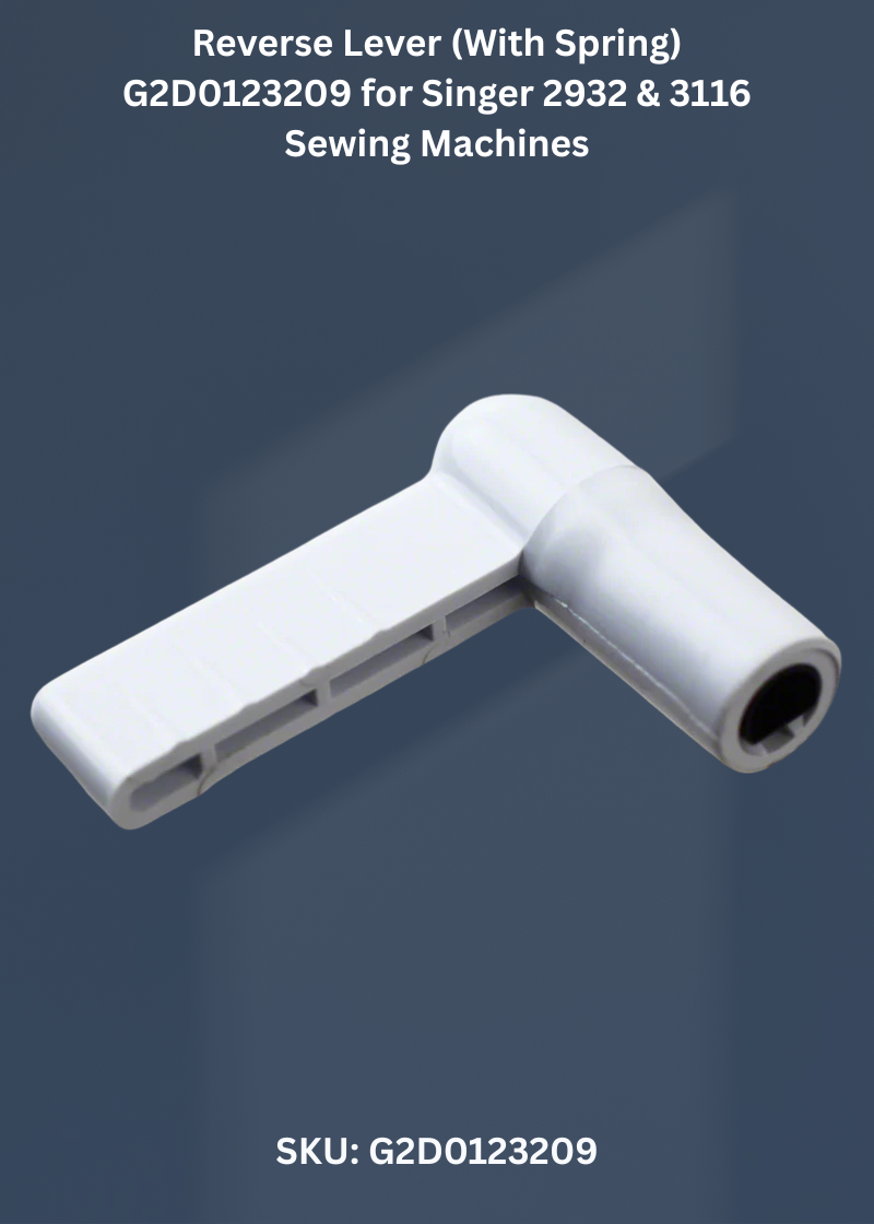 Reverse Lever (With Spring) G2D0123209 for Singer 2932 & 3116 Sewing Machines