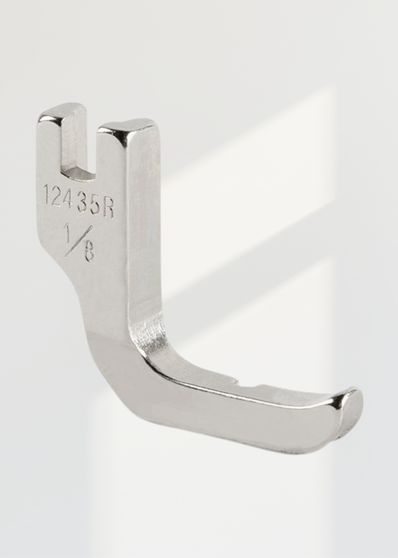 Right Cording and Piping Presser Foot 1/8" (12435R) – Precision Sewing Machine Foot