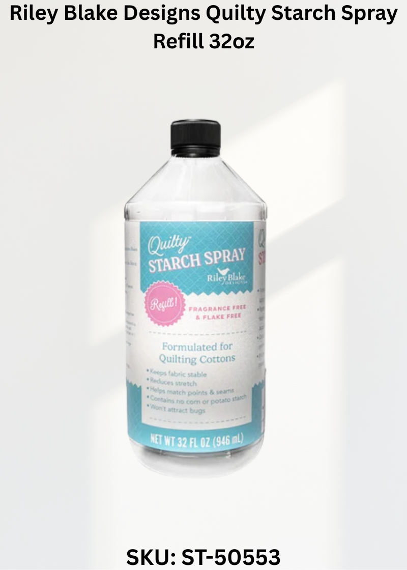 Riley Blake Designs Quilty Starch Spray Refill 32oz