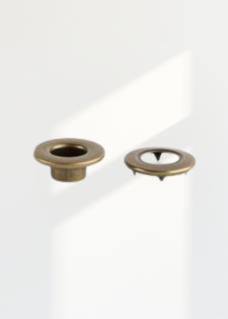 Rolled Rim W/ Spurs Grommets - 9/32" - 144 Sets/Pack