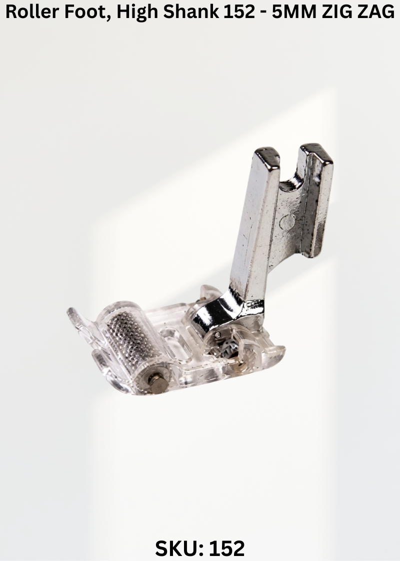 Roller Foot, High Shank 152 - 5MM ZIG ZAG