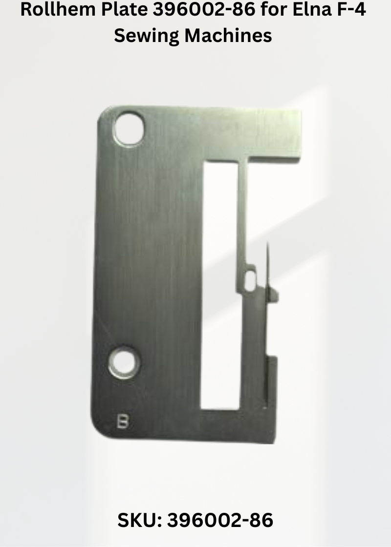 Rollhem Plate 396002-86 for Elna F-4 Sewing Machines