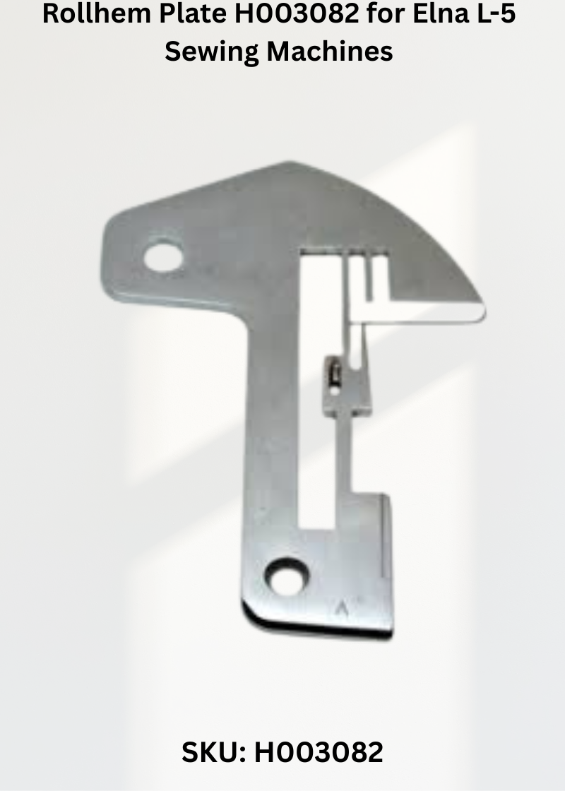 Rollhem Plate H003082 for Elna L-5 Sewing Machines
